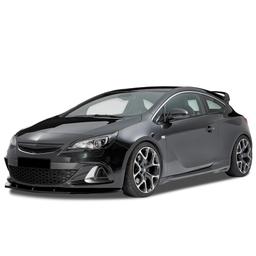 Blanksvart Cupspoiler Fram Opel Astra J