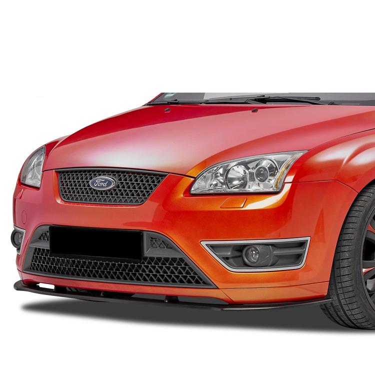 Kiiltävän musta etupuskurin lippa (cupSpoileri ) eteen  Ford Focus ST
