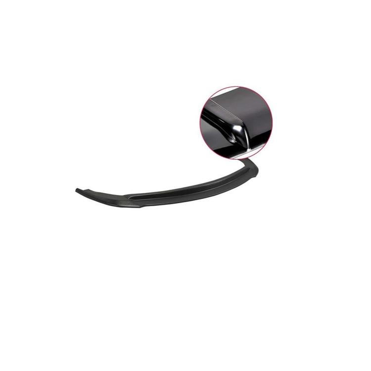Blank sort Cupspoiler foran Porsche 911