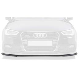 Blanksvart Cupspoiler Fram Audi S3/A3 S-Line
