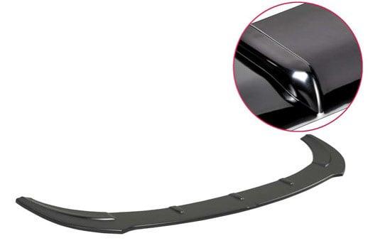 Blanksvart Cupspoiler Fram Seat Leon Cupra