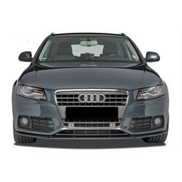 Mat sort Cupspoiler foran Audi A4 B8