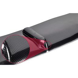 Blanksvart Cupspoiler Fram Audi S3