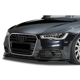 Blanksvart Cupspoiler Fram Audi A6 4G