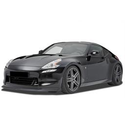 Blanksvart Cupspoiler Fram Nissan 370Z