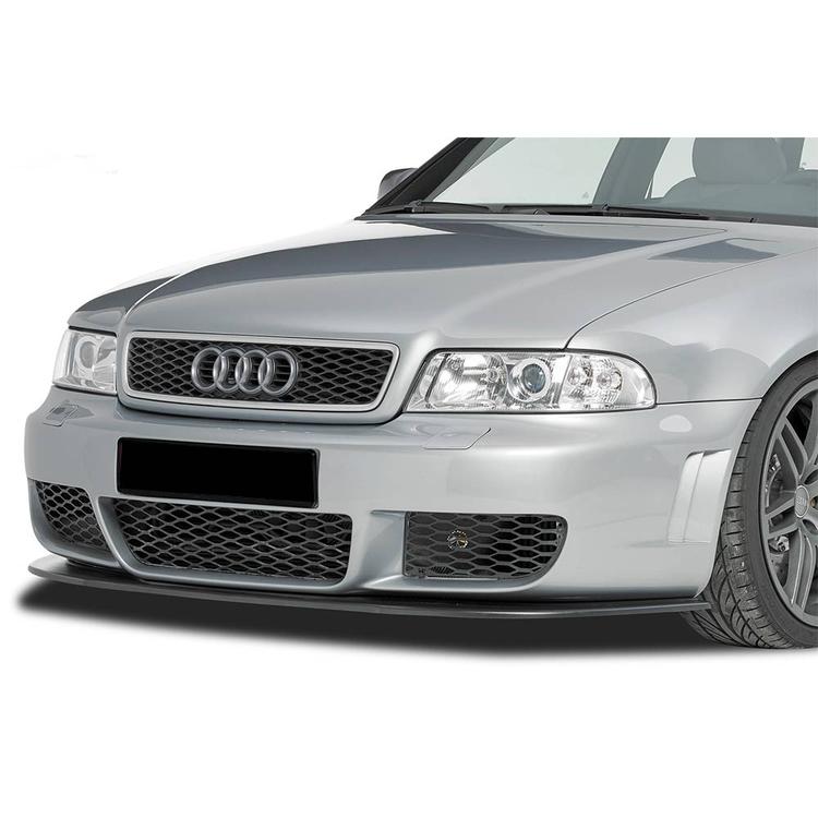 Blank sort Cupspoiler foran Audi A4 B5 RS4