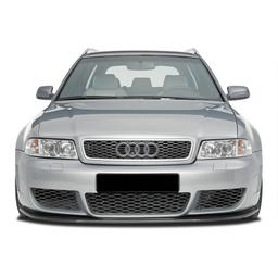 Blank sort Cupspoiler foran Audi A4 B5 RS4