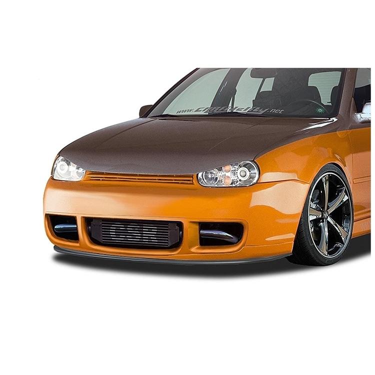 Blank sort cupspoiler foran VW Golf 4 R32