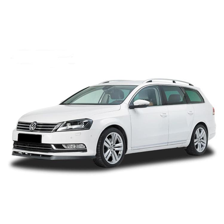 Blanksvart Cupspoiler Fram VW Passat B7