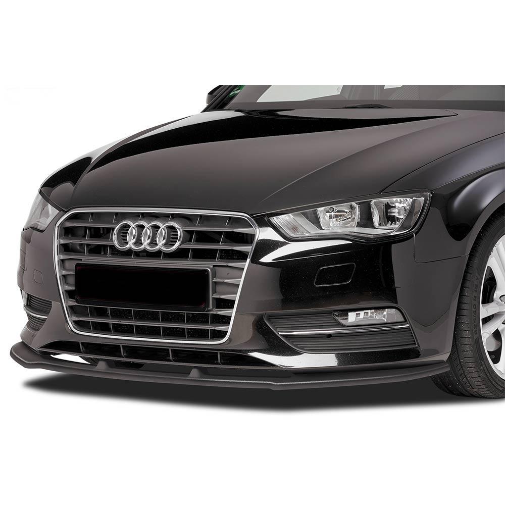 Blanksvart Cupspoiler Fram Audi A3 8V