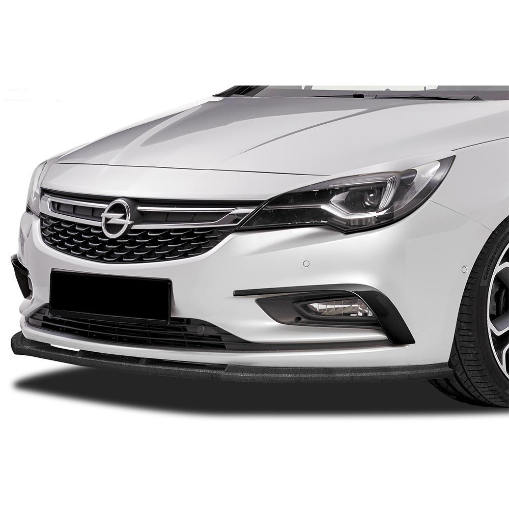 Blank sort cupspoiler foran Opel Astra K