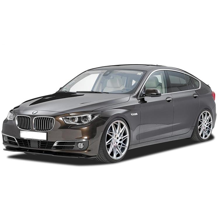 Blank sort cupspoiler foran BMW 5-serie GT
