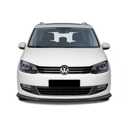skinnende sort Cupspoiler foran VW Sharan