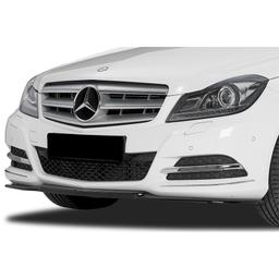 Blanksvart Cupspoiler Fram Mercedes W204 C-klass