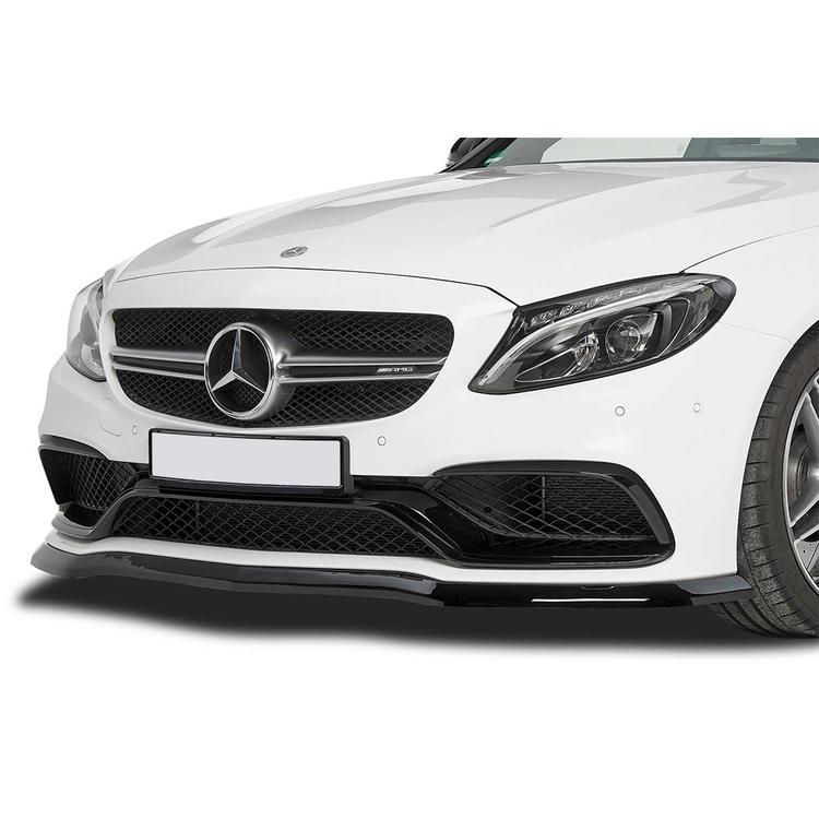 Blanksort Cupspoiler Frem Mercedes W205 C-klasse