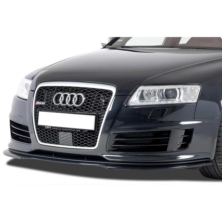 Blanksvart cupspoiler fram Audi RS6