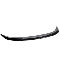 Blank sort cupspoiler foran Audi S4 B6