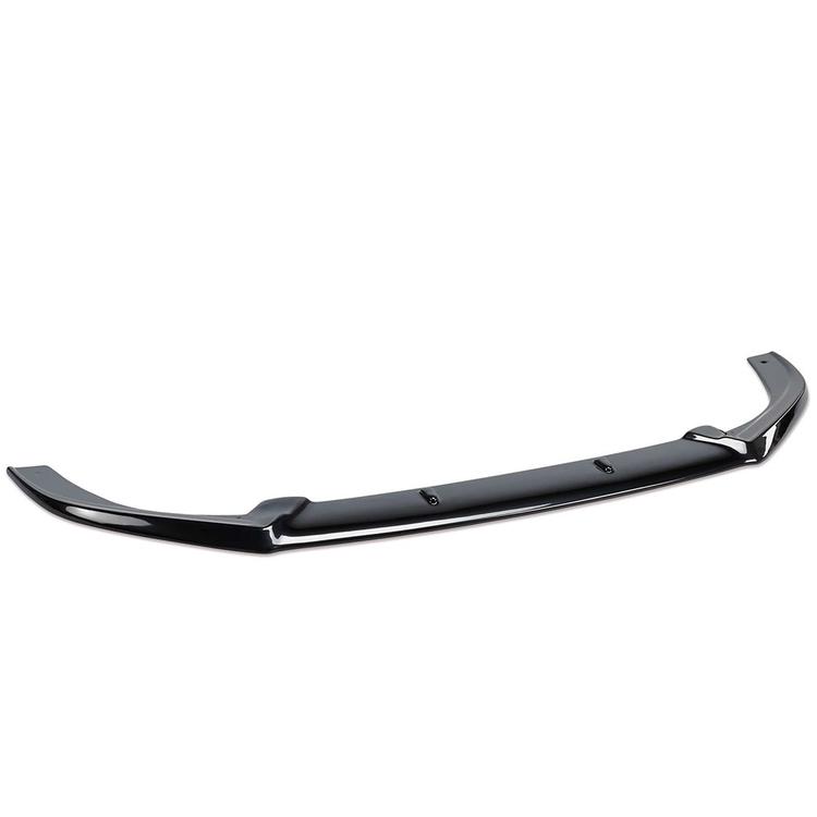 Blank sort cupspoiler foran VW Golf 6 R