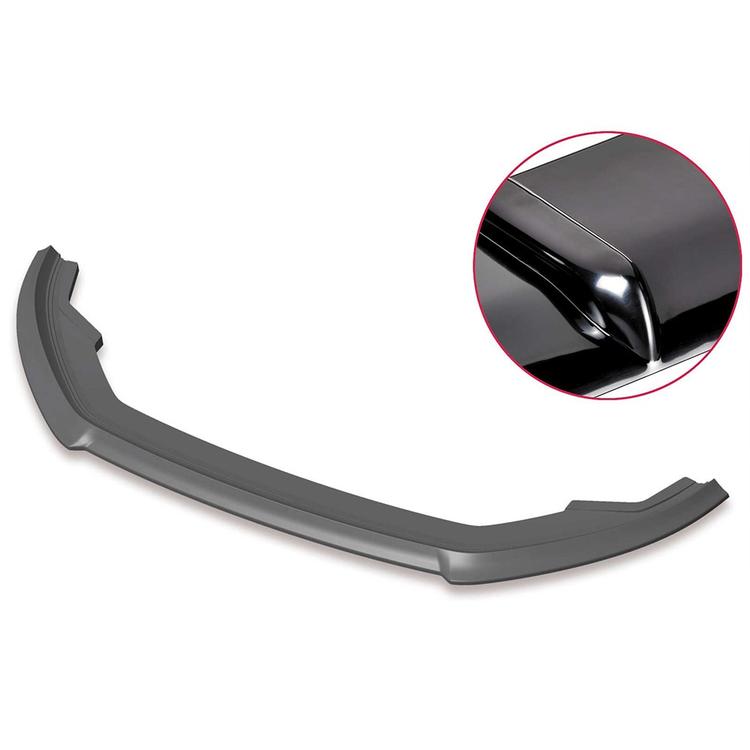 Blank sort cupspoiler foran VW Golf 7
