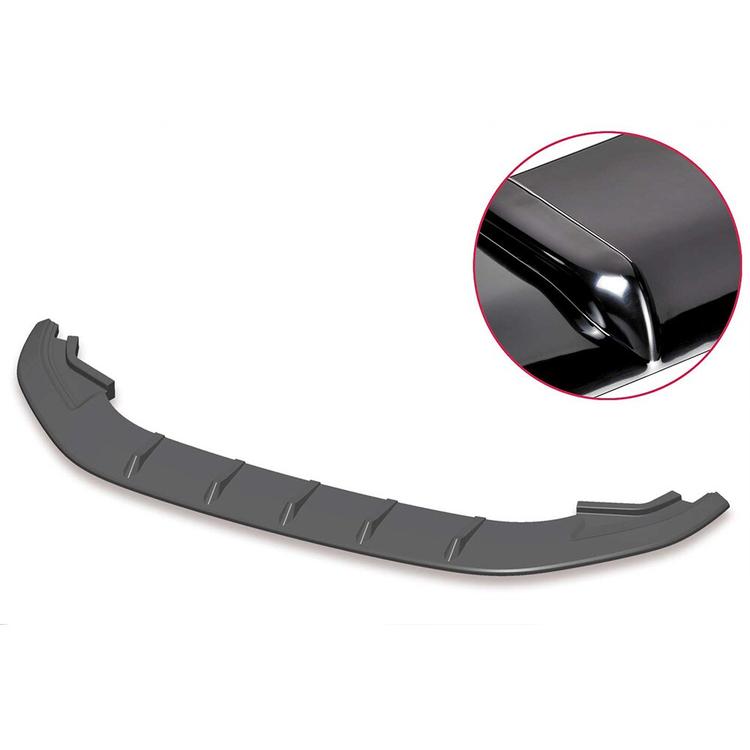 Blanksvart cupspoiler fram VW Golf 7 R-line