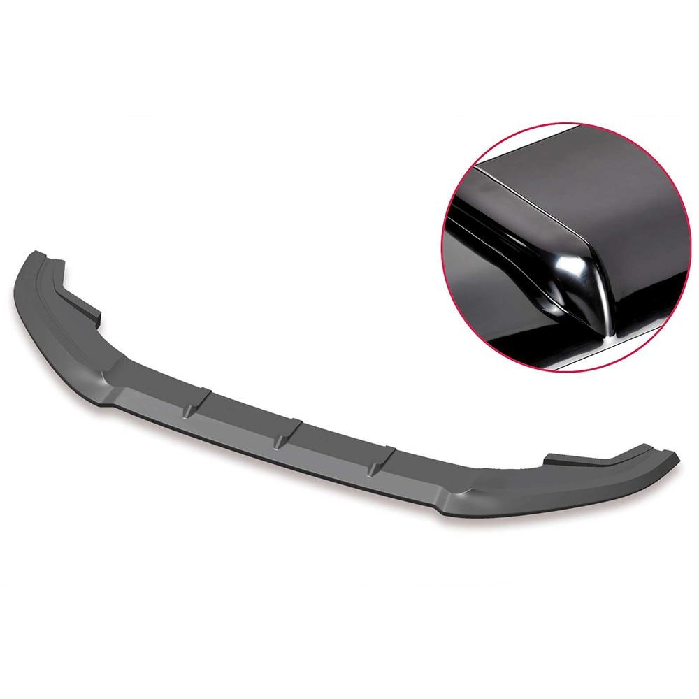 Blanksvart cupspoiler fram VW Golf 7 GTI