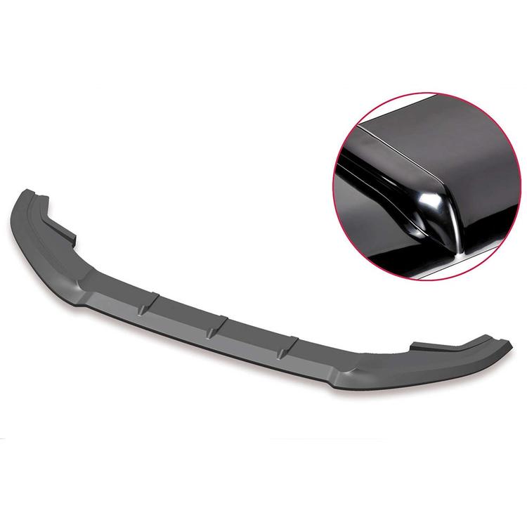 Blanksvart cupspoiler fram VW Golf 7 GTI