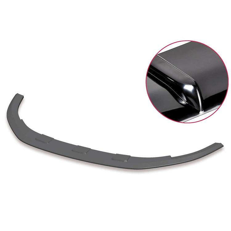Blanksvart cupspoiler fram VW Golf 6 GTI/GTD