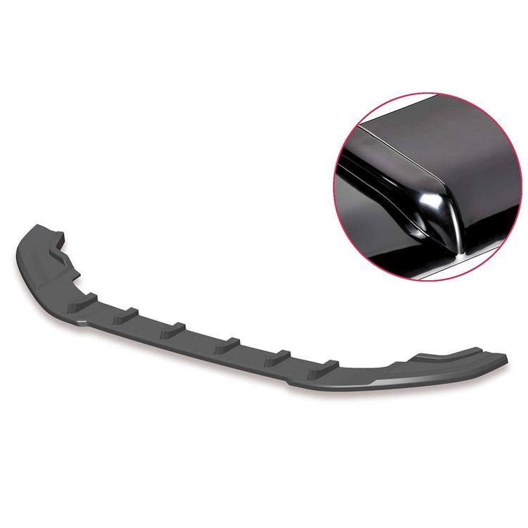Blank sort cupspoiler foran VW Golf 7 GTI