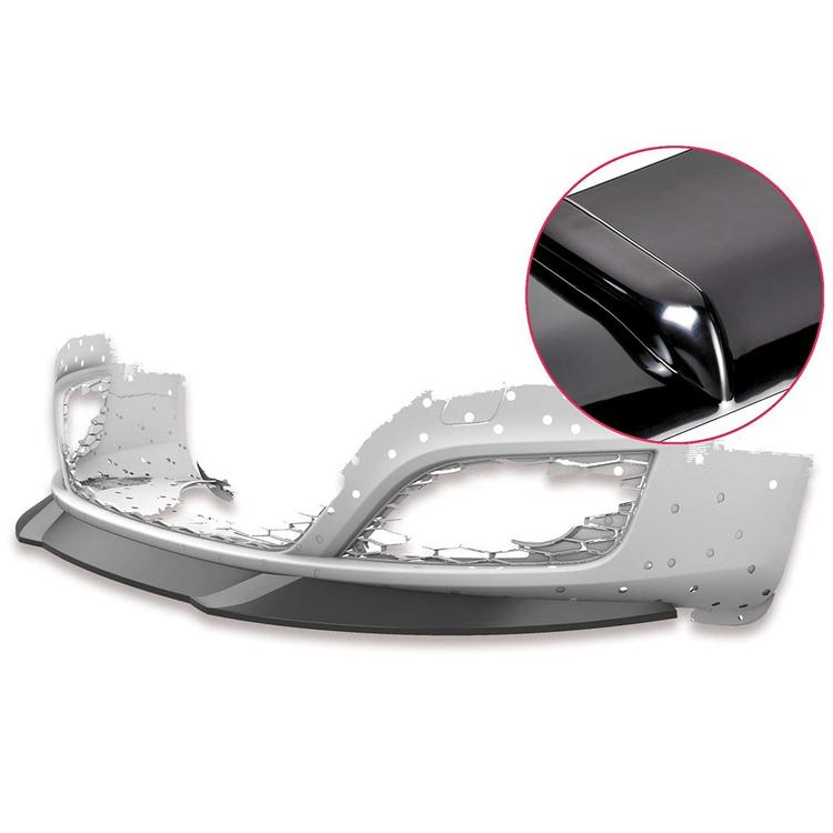 Blank sort cupspoiler foran Seat Exeo
