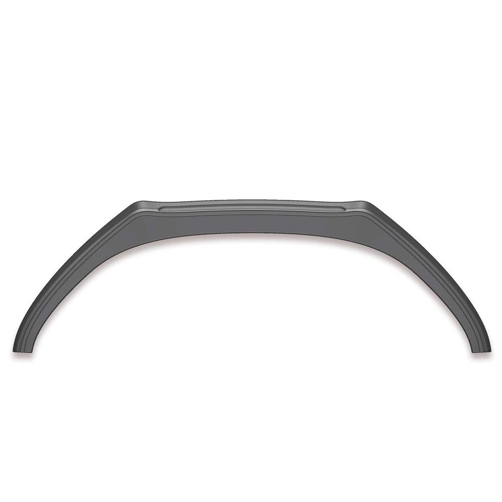 Blanksvart Cupspoiler Fram VW Polo 6R