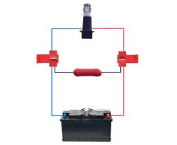 LEDSON Resistorkablar 12V (5W, ett par)