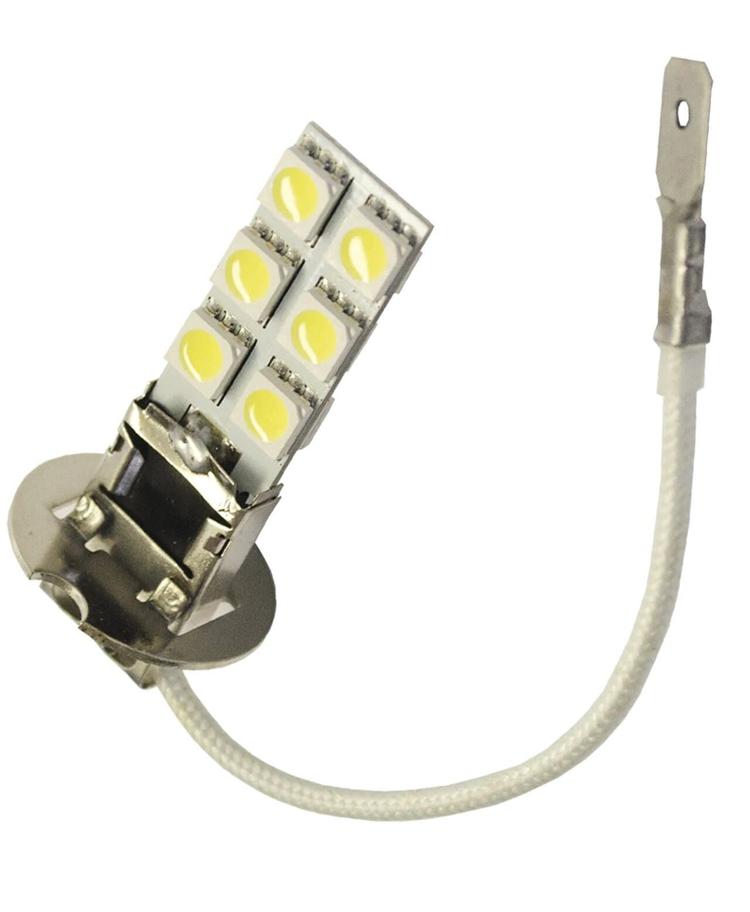 LEDSON 12V Ledlampa H3 xenonvit 12 SMD