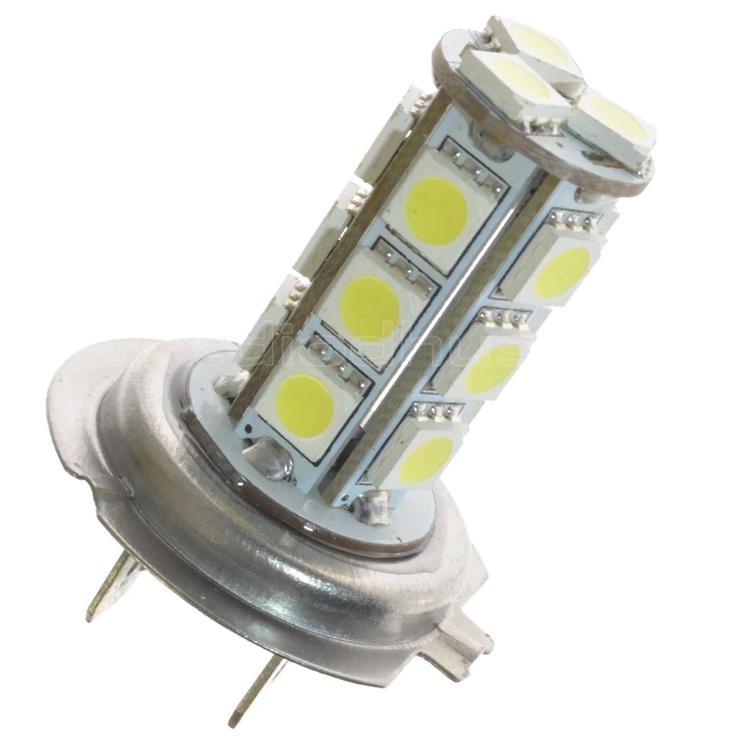 Ledlampa H7, 24V, 18 SMDled - Xenonvit
