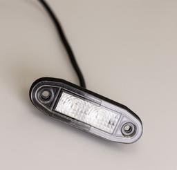Boreman VIT "Easy Fit" LED sidomarkering (12-24V, E-märkt)