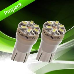 LEDSON 12V W5W/T10, 9 SMD, Pinpack - Xenonvit