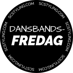 Rund dekal - Dansbandsfredag