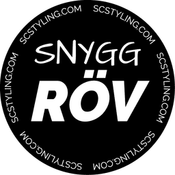 Rund dekal - Snygg röv