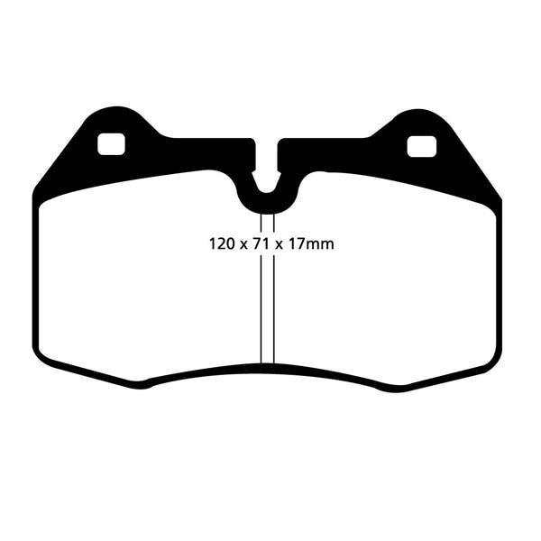 EBC Brake pads Front - BMW E38