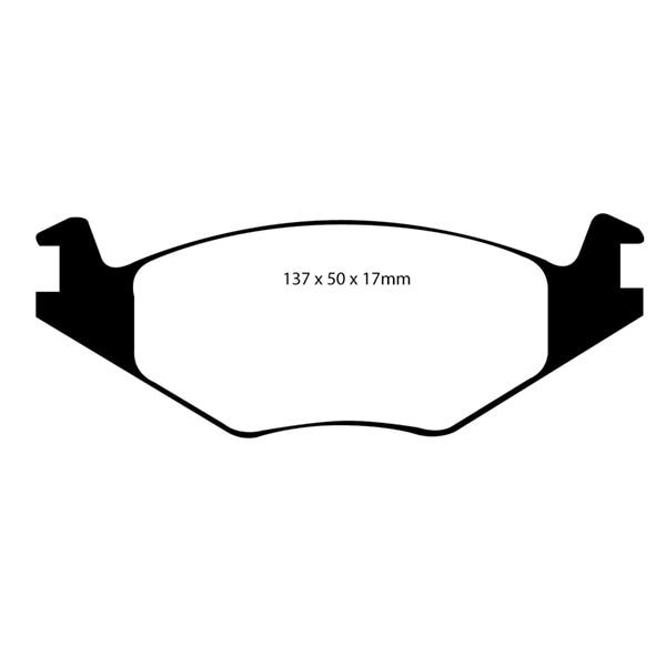 EBC Brake pads Front - VW Polo