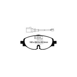 EBC Brake pads Front - VW Golf 7