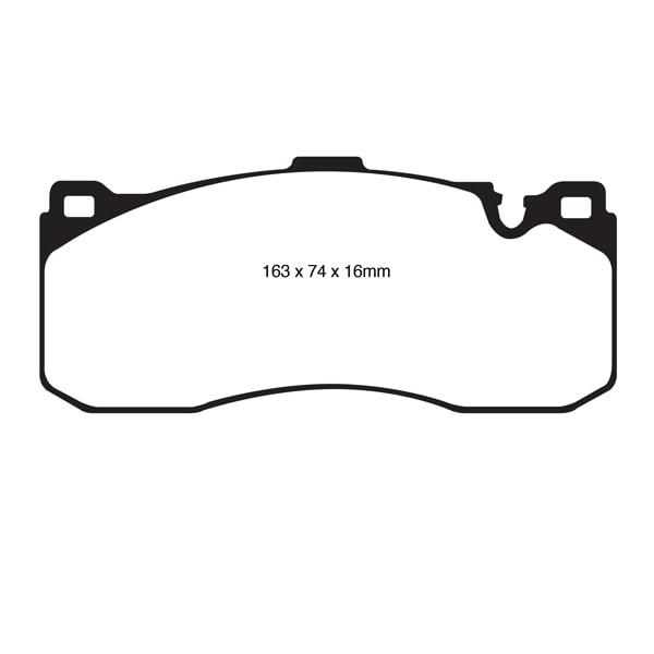 EBC Brake pads Front - BMW 135