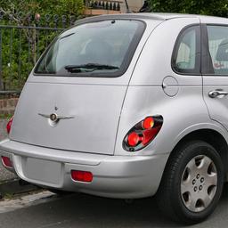 Svarta Baklampor Chrysler PT Cruiser