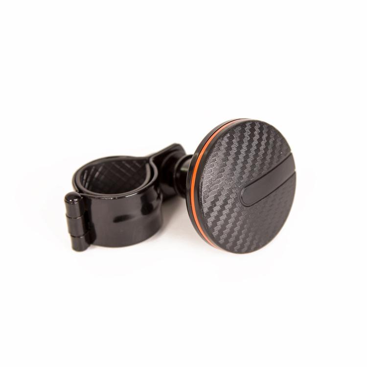 Steering wheel knob Carbon fibre look