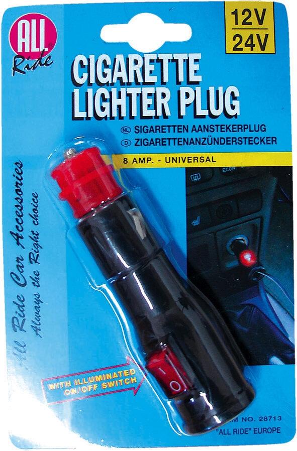 Ciggpropp 8 Amp ON/OFF knapp