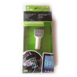 Grundig  DUAL USB HOME & VEHICLE POWER ADAPTER