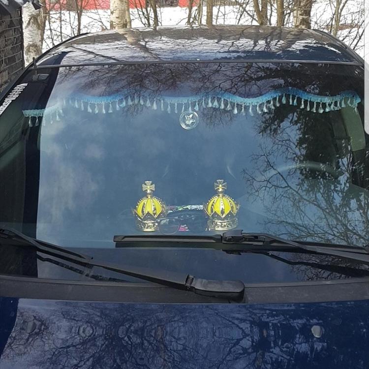 Ledplate and Air freshener Krona Gold