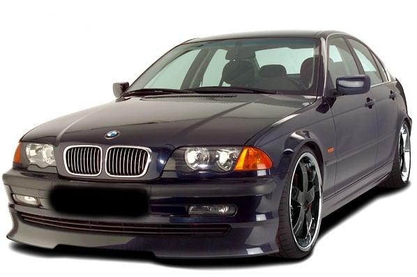 Spoiler foran nede BMW E46