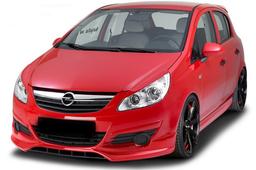 Spoiler foran nedre Opel Corsa D