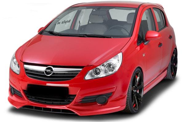 Spoileri eteen alempi Opel Corsa D