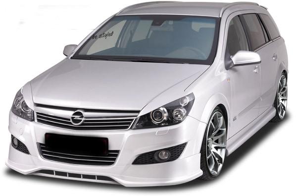 Spoiler Fram nedre Opel Astra H